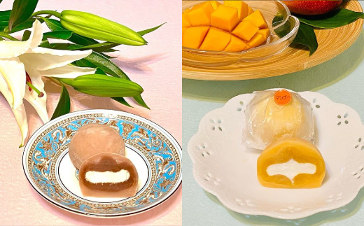 和菓子みか登　生クリーム大福8種　【11246-0155】