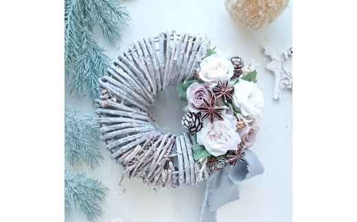 プリザーブドフラワー　季節のアレンジ定期便　【11246-0214】