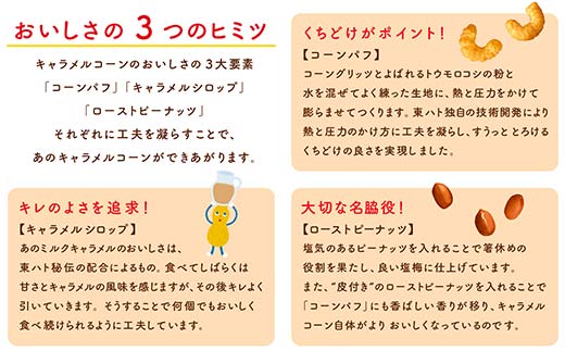 【小分けで食べきりサイズ！いつものあの味】東ハト キャラメルコーン 20g×32個 スナック菓子 ピーナッツ こども 子供 おやつ お菓子 遠足 定番  FAA-217