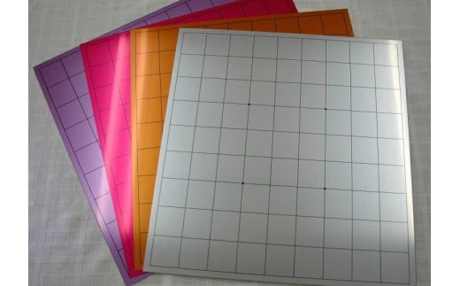 アルミ製将棋盤N Gabroh alugoban【限定各色5セット】シルバー FAA-091