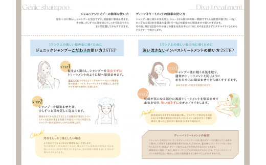 【1ランク上の美しい髪の毛に導くために】Lunagracia ジェニックシャンプー ディーバトリートメント3セット 敏感肌 赤ちゃん 美容液 髪 ダメージケア FAA-210