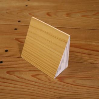 【木製看板】国産天然杉使用　卓上メニュースタンドボード・伝言板　2個セット