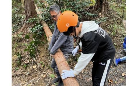 毛呂山町　親子で1日木こり体験
