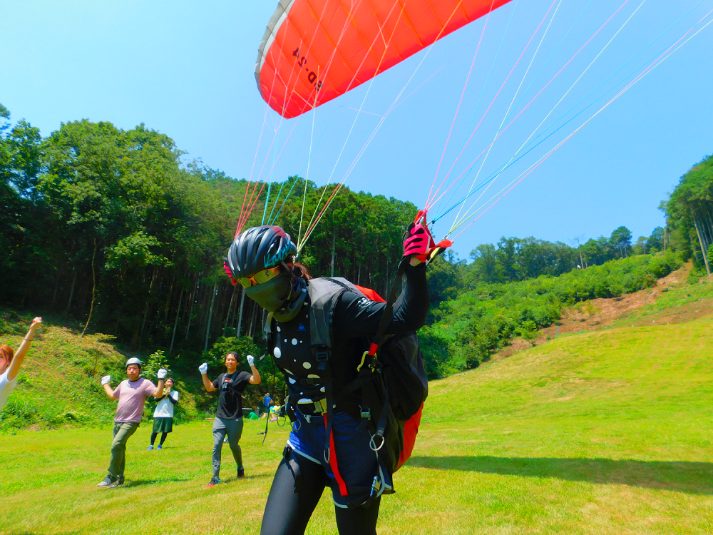 スカイパーク毛呂山　パラグライダー体験(1名分)