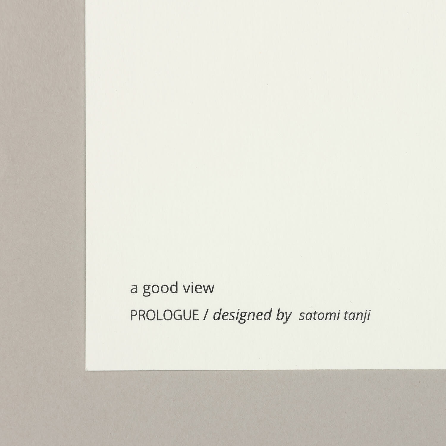 アートフレーム「Prologue」30cm角 ブラック