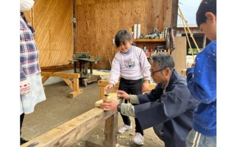 毛呂山町　親子で1日木こり体験