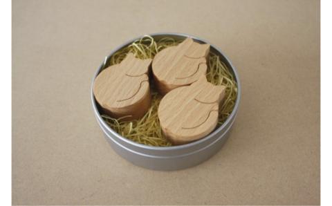 『ねこのつみき（白）』木製／アトリエ倭（やまと）