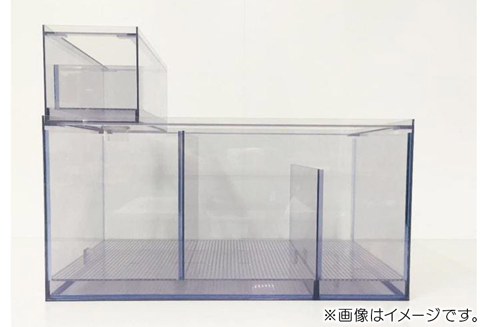 すいそうやさん ウェット式濾過槽（ウールBOX付）（750×400×300mm）
