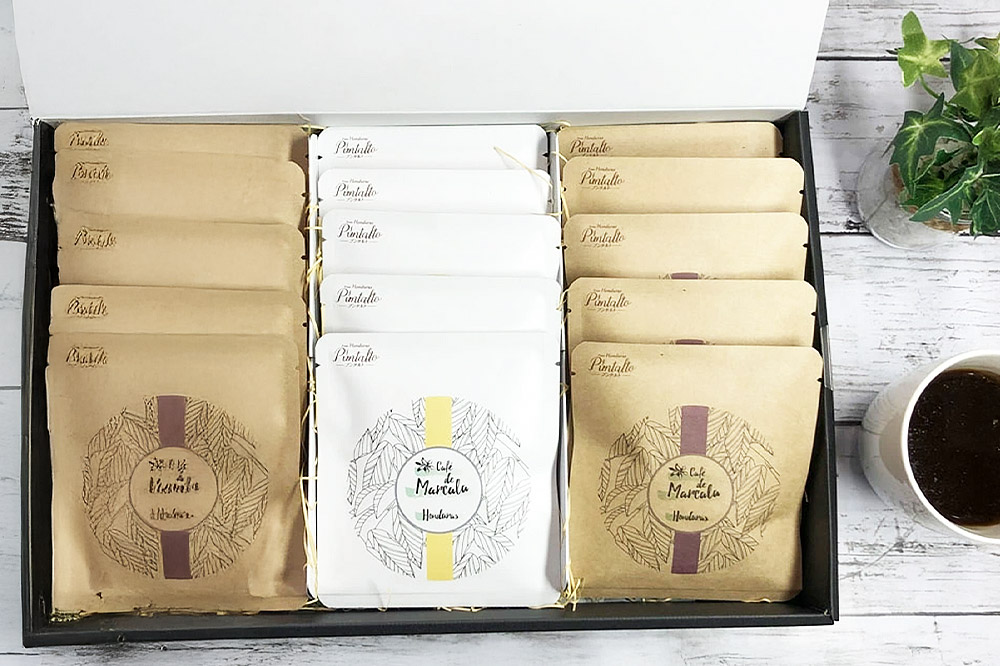 【ギフト】自家焙煎 ホンジュラス スペシャルティコーヒー ドリップパック 15個セット 化粧箱入り