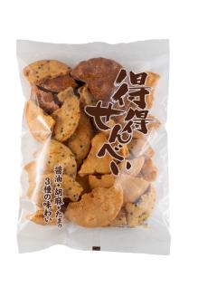 国産うるち米100％使用 得得せんべい 20袋セット 合計2.9kg せんべい 