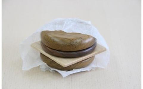 木工職人が天然木で作ったチーズバーガー（食べられません）: 川島町ANAのふるさと納税