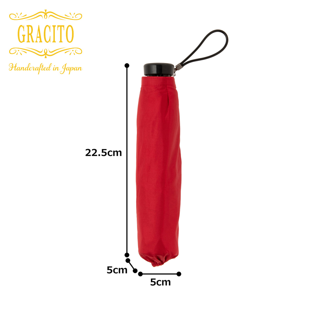 GRACITO 晴雨兼用 日本製 富士絹 軽量 レディース ミニ 折りたたみ傘 25200【ターコイズ無地】｜グラシト 婦人 傘 手開 カーボン骨 UVカット加工 日傘 雨傘 [0750]