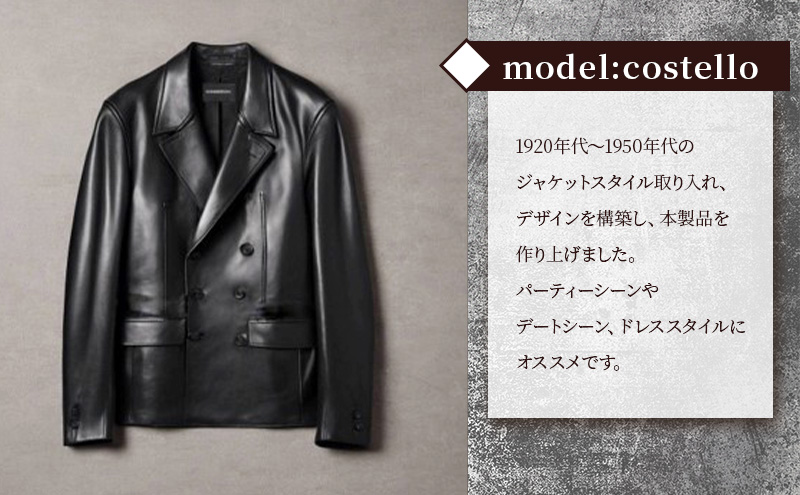 【Nappa Leather仕様】レザージャケット [model:Class G］ ジャケット 革 皮革 レザー 皮製品 レザー製品 シープスキン シープレザー メンズ パキスタン【L：アンティークキャメル】
