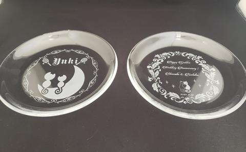 クリアプレート　オリジナル彫刻【記念 父の日 母の日 誕生日】