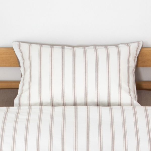 ホームコーディ　まくらカバー（柄） 43cm×63cmまくら用 ブラウン2 イオンリテール 寝具