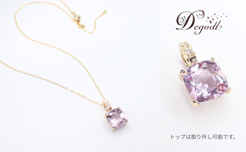 アメジストSQネックレス　天然石アクセサリー ペンダント アクセサリー ネックレス 天然石ネックレス ジュエリー レディースアクセサリー 宝石 プレゼント