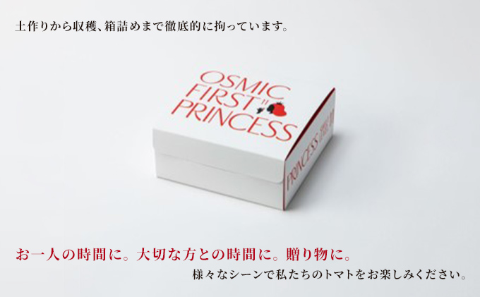 OSMIC FIRST PRINCESS 4箱セット　【トマト オスミック 千 ブランド ミニトマト 野菜】