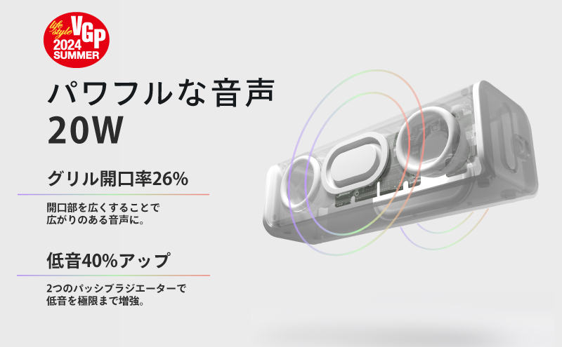 スピーカー FUNLOGY Portable2 ポータブルスピーカー 2個 セット Bluetoothスピーカー 高音質 家電 千葉市
