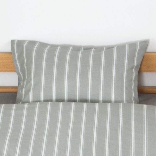 ホームコーディ　まくらカバー（柄） 43cm×63cmまくら用 グリーン2 イオンリテール 寝具