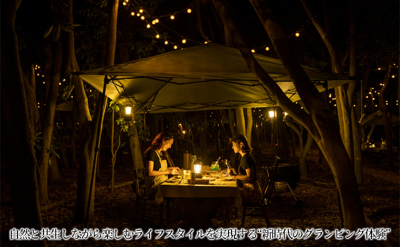 small planet CAMP&GRILL宿泊クーポン券(30,000円分)