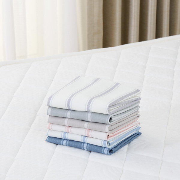 ホームコーディ　まくらカバー（柄） 43cm×63cmまくら用 ブラウン2 イオンリテール 寝具