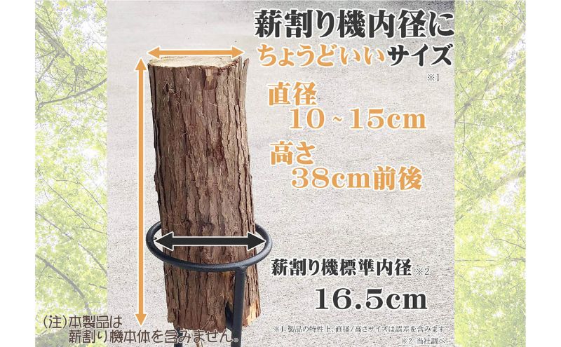 千葉県産切りっぱなし檜お手伝い丸太8本 BBQ・キャンプ・ スウェーデントーチ・DIY ・薪 ・薪割りの素材として便利！