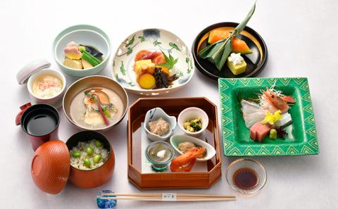 和か葉　季節の懐石料理　平安　2名様【 お食事券 チケット 懐石料理 四季折々 庭 日本料理 和か葉 奥座敷 2名 】