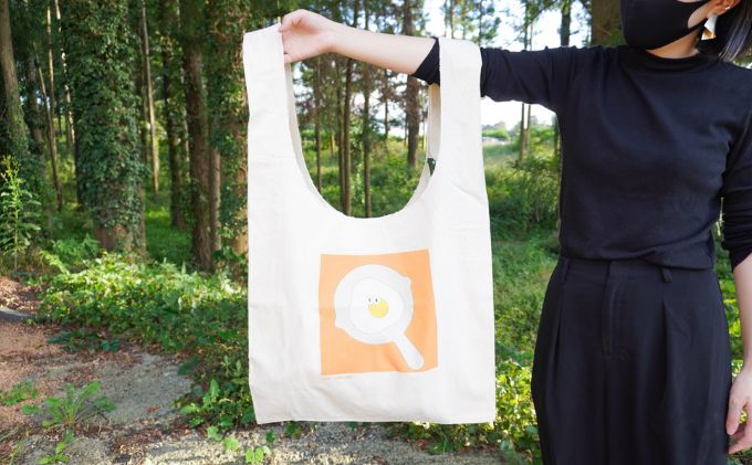 千葉ウシノヒロバ　トート medama yaki【アウトドア 自然】