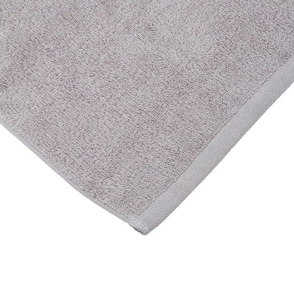 ホームコーディ 肌ざわりが選べるカラータオル バスタオル しっかり グレー×2