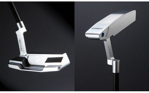 【マスダゴルフ】【受注生産】パター「STUDIO-2」ニッケルクローム仕上げ(L91)