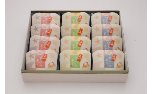 【TVチャンピオンV8の和菓子職人の創作和菓子】菓匠白妙 貝あわせ最中（K100）