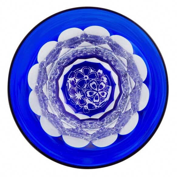 【江戸切子】船橋カレイドスコープ　桜・フリーグラス(ル