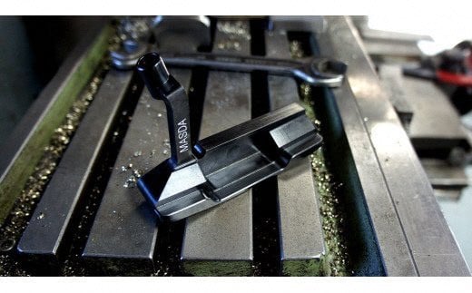【マスダゴルフ】【受注生産】パター「STUDIO-2」ニッケルクローム仕上げ(L91)