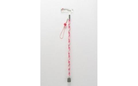 スケルトンステッキ（杖）　グラスローズ　(L19)