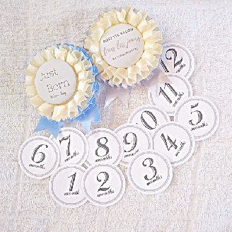 出産祝いロゼットセット