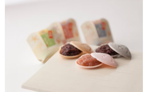 【TVチャンピオンV8の和菓子職人の創作和菓子】菓匠白妙 貝あわせ最中（K100）