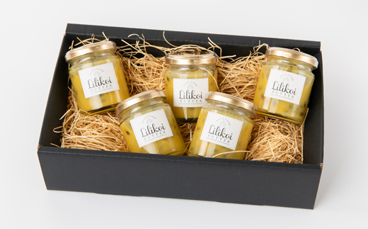 完熟パッションフルーツで作ったリリコイバター5個セット