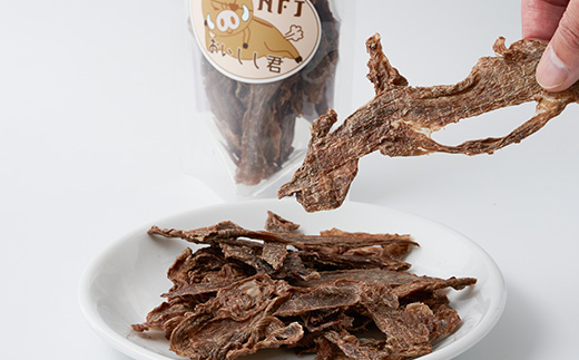 ジビエのペットおやつ「おいしし君」