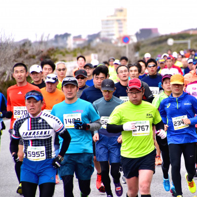 第46回館山若潮マラソン大会フルマラソン出走権(無料駐車券1枚付き)
