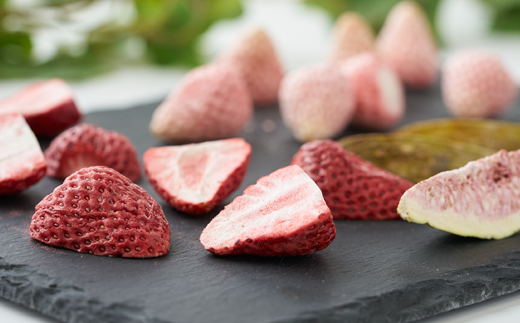 南房総館山フリーズドライフルーツ3種類 瓶詰め