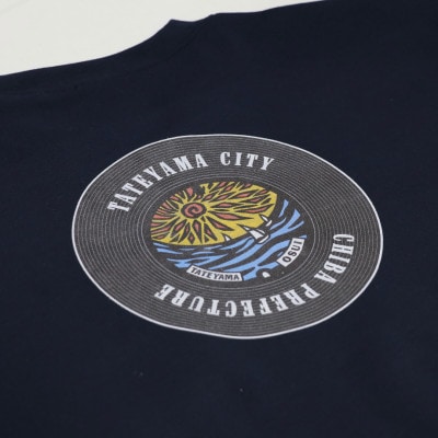 バックプリント 館山市 マンホールトレーナー Mサイズ