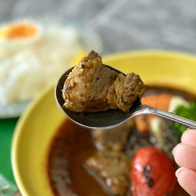 館山スープカレー(イノシシ)冷凍パック　辛口4人前【配送不可地域：離島】