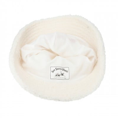 【Sea Sauna Shackオリジナル】ボアサウナハット 白