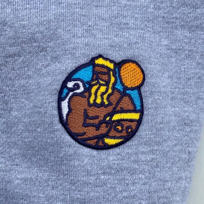 YUMMYスウェットパーカー　男女兼用Sサイズ/グレー