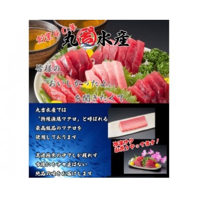 【訳あり】天然ミナミマグロ中トロ＆天然メバチマグロ赤身(それぞれ約300g)【配送不可地域：離島】