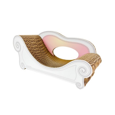 子猫のおしゃれ爪とぎ「カリカリーナ micio」エンジェルピンク