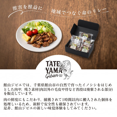 館山ジビエ おうちでらくらくジビエセット【配送不可地域：離島】