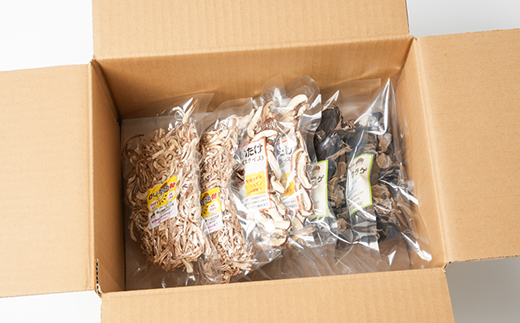 千葉県産 乾燥椎茸キクラゲセット計180g