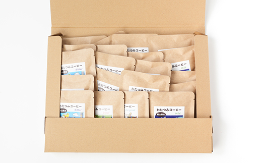 千葉県館山市ダッペエ×わたつみアートパッケージ ドリップコーヒー 全5種類