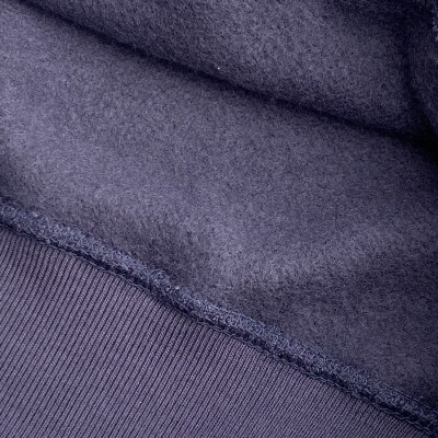 YUMMYスウェットパーカー　男女兼用Sサイズ/ネイビー